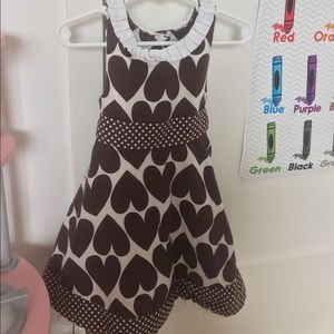 2T Savannah Toddler heart dress